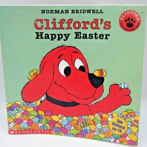 Norman Bridwell CLIFFORD'S HAPPY EASTER 1994 Paperback Scholastic